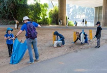 Coastal Cleanup Day - Discovery Park; Sacramento; October 3; 2023 